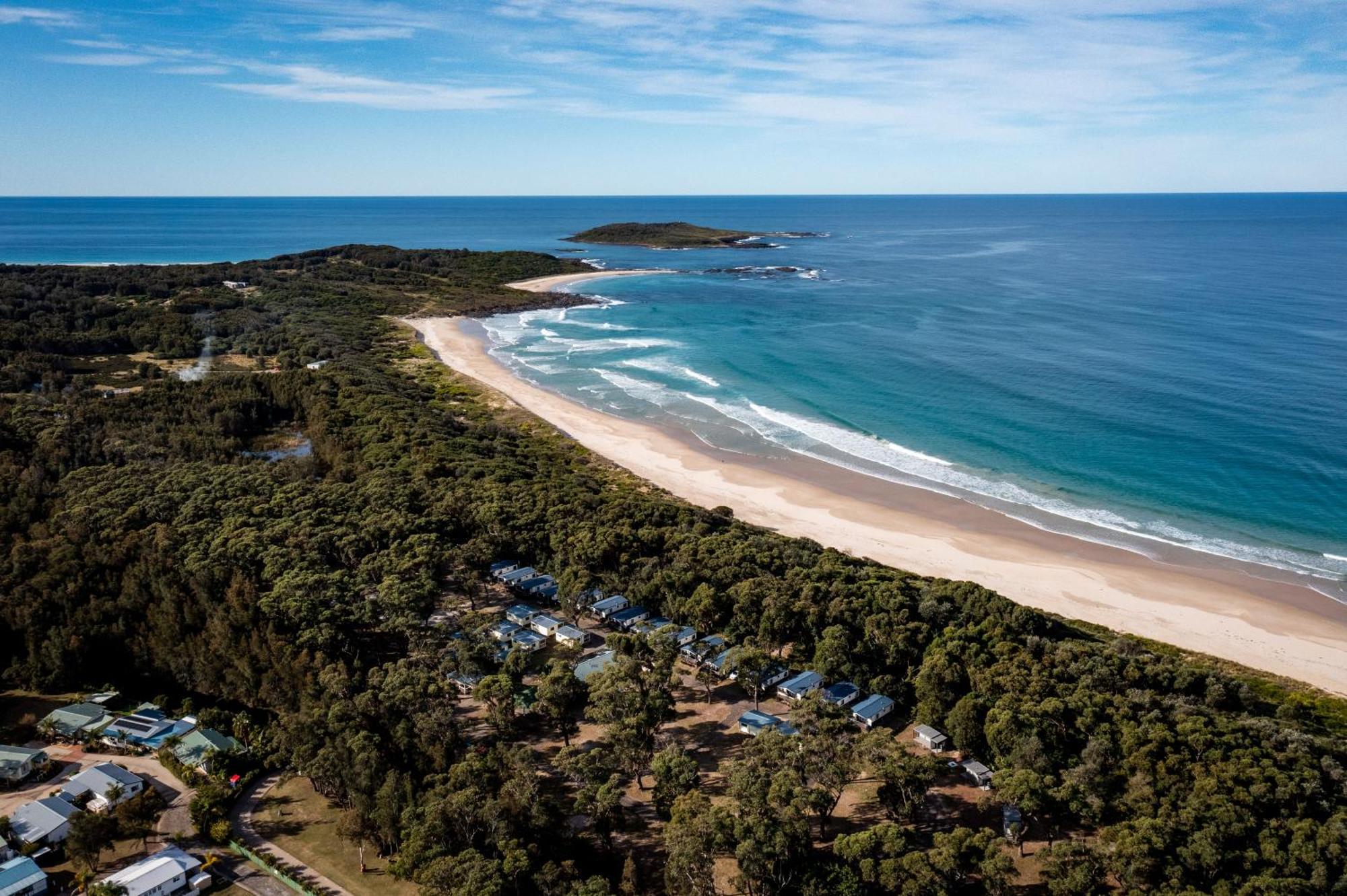 Big4 Tasman Holiday Parks - Racecourse Beach Bawley Point ภายนอก รูปภาพ